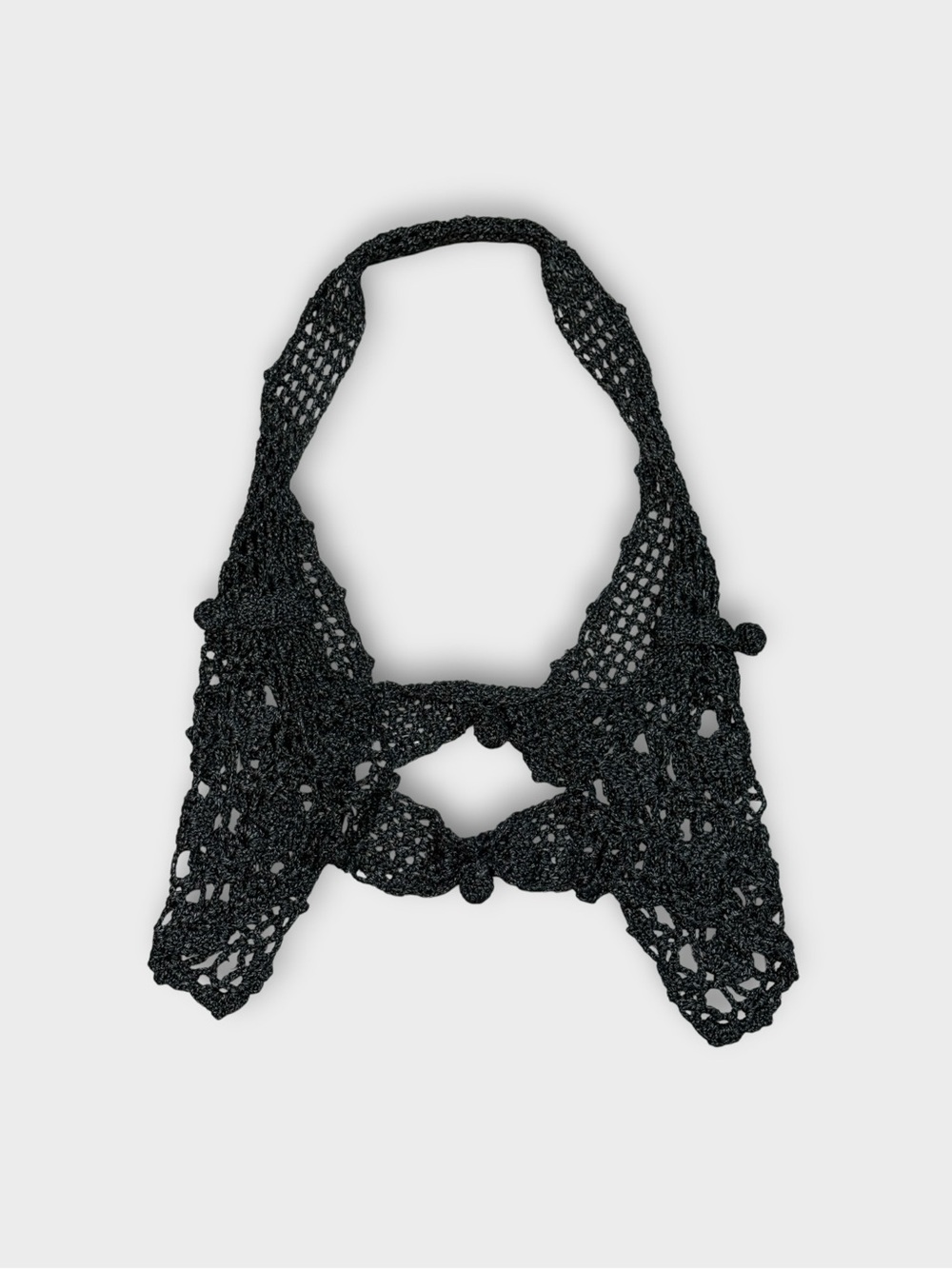 IMS Crochet Knit Vest - Picture 2 of 7